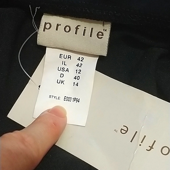 NWT Profile By Gottex Ruffle Bikini Bottoms sz 12 - Picture 4 of 4